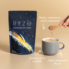 RYZE Nighttime Mushroom Cocoa Starter Bag B8