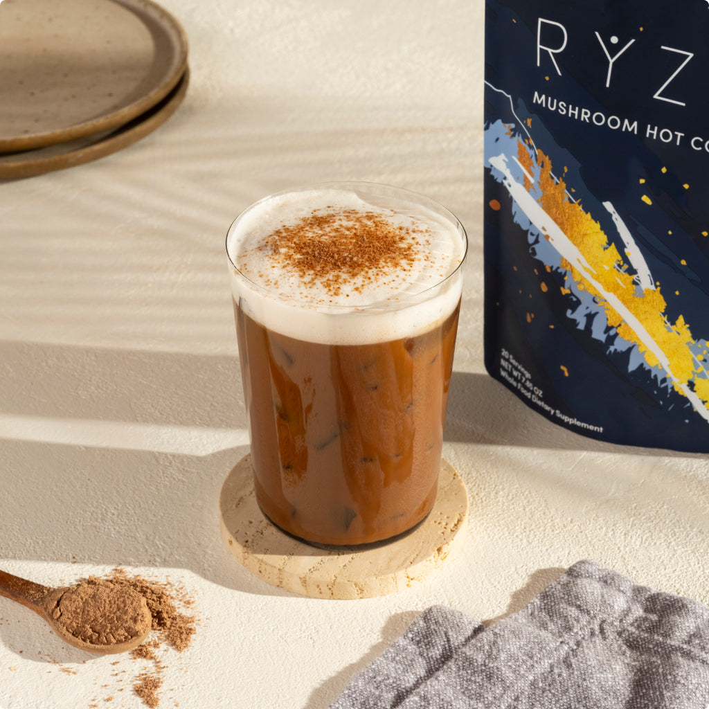 RYZE Nighttime Mushroom Cocoa Starter Bag B8
