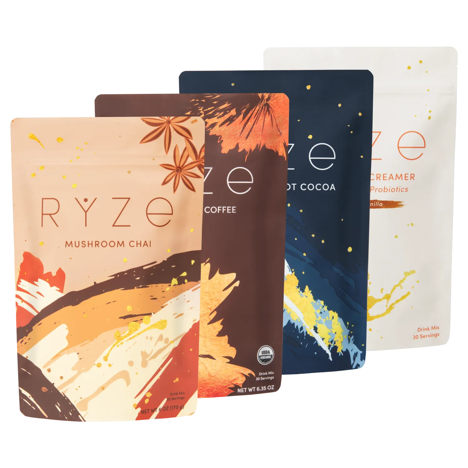 Ultimate Elevate + Unwind Bundle: Chai + Coffee + Cocoa Y9