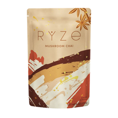 RYZE Mushroom Chai — Organic Instant Chai with Reishi & Organic Black Tea, 20 Servings P0