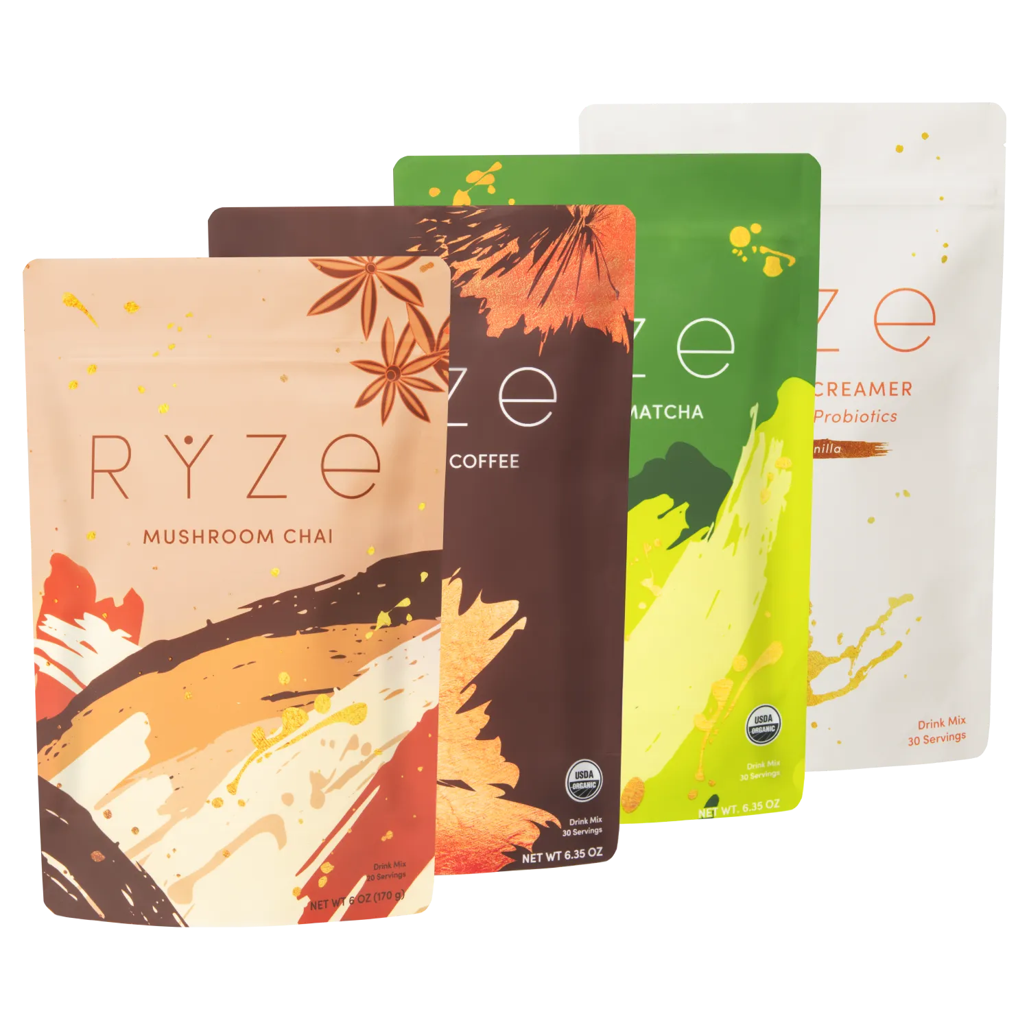 Ultimate Pick-Me-Up Bundle: Chai + Coffee + Matcha M2