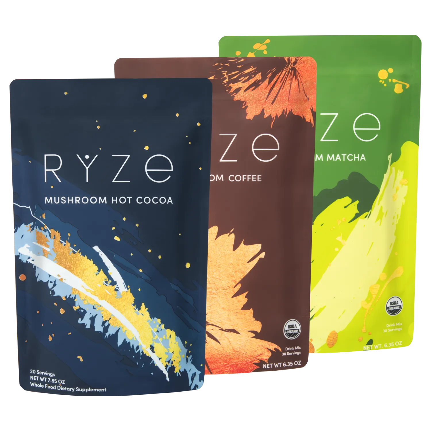 Ultimate Day + Night Bundle: Coffee + Matcha + Cocoa T1