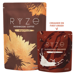 Mushroom Coffee + Mocha Creamer Set T2