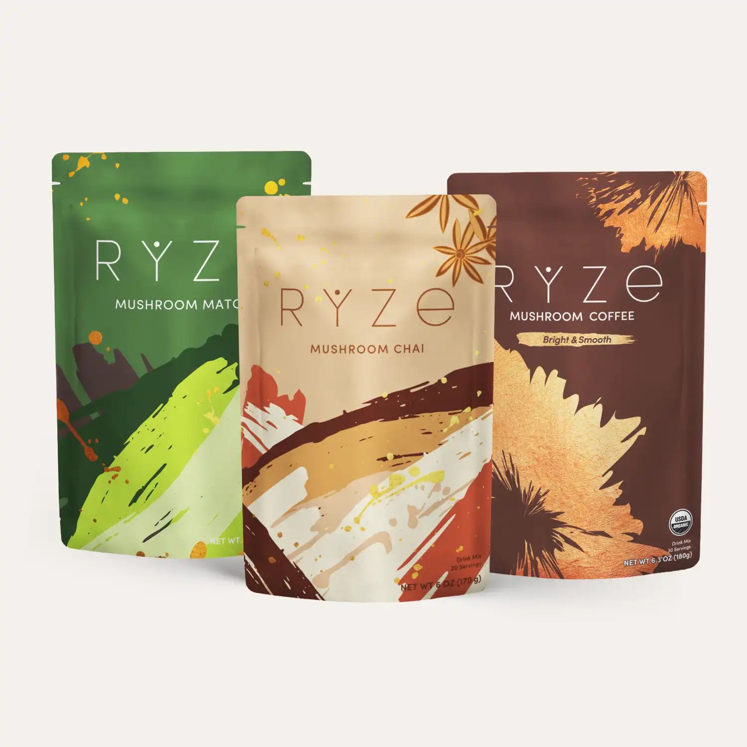 Ultimate Pick-Me-Up Bundle (Chai + Coffee + Matcha) Q0