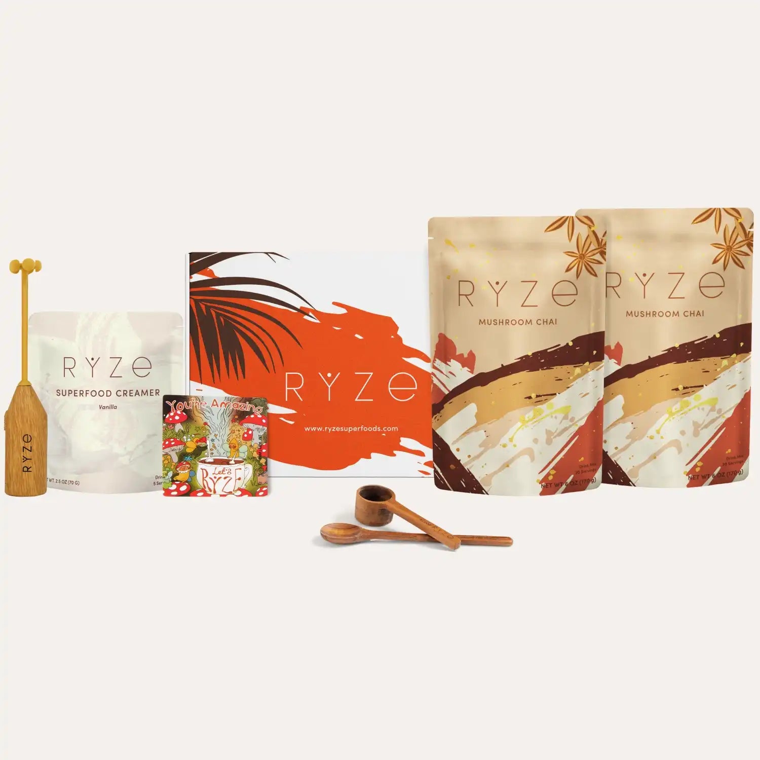 Mushroom Chai Starter Kit (40 Servings) J8