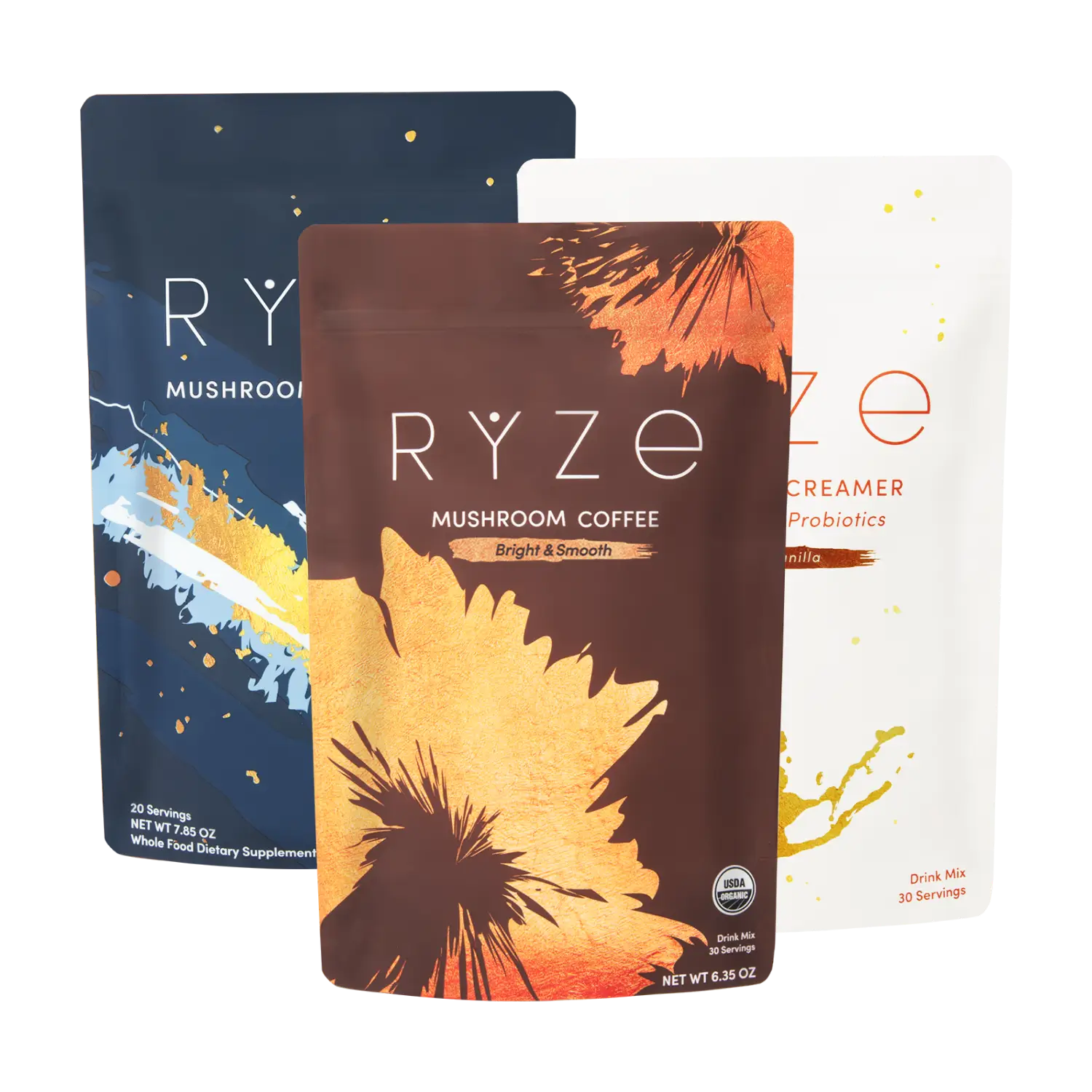 RYZE Ritual Set (Cocoa + Coffee + Creamer) D8