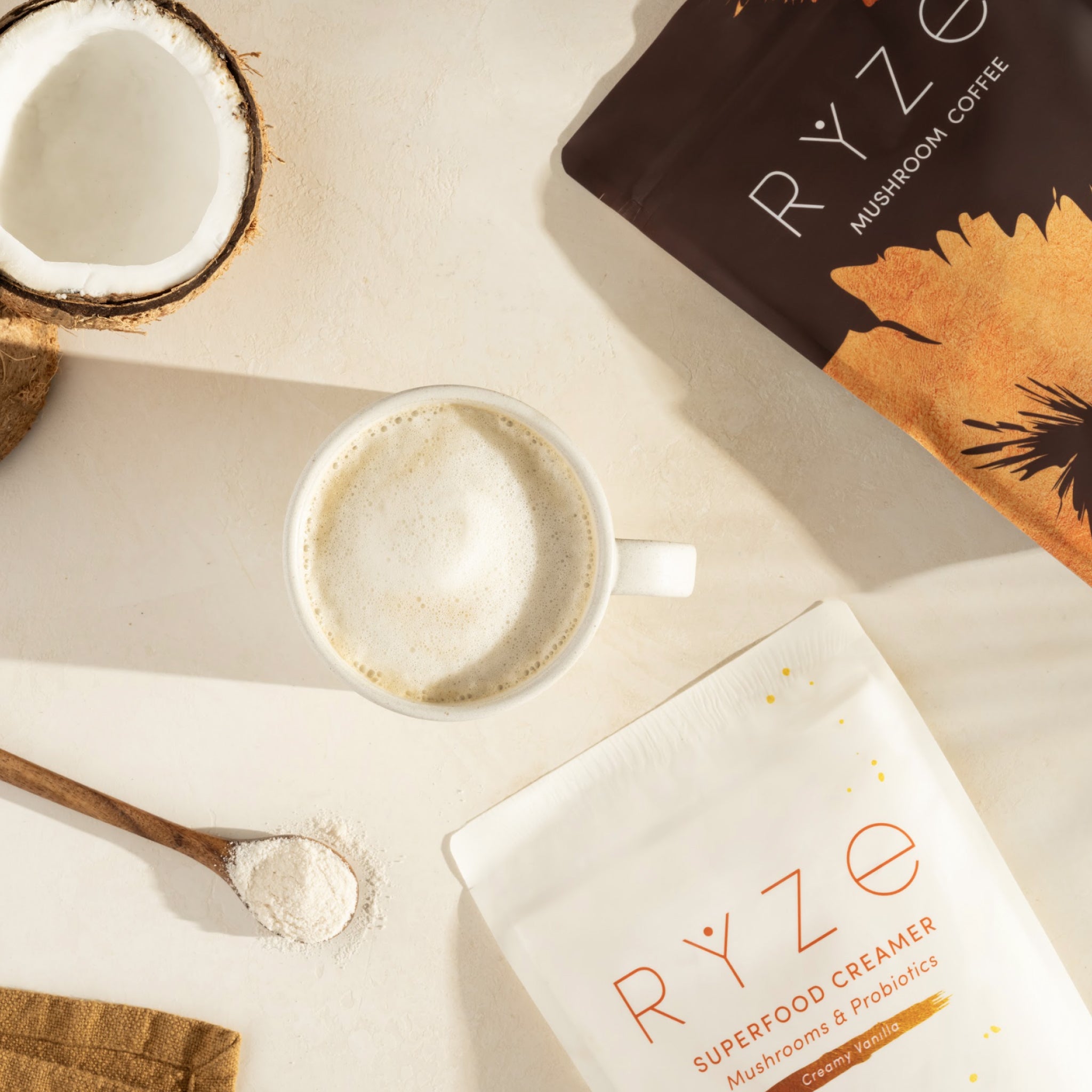 Vanilla + Caramel Superfood Creamer K9