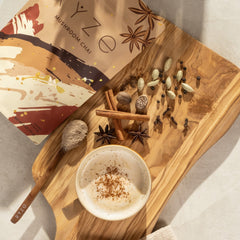 RYZE Mushroom Chai — Organic Instant Chai with Reishi & Organic Black Tea, 20 Servings P0