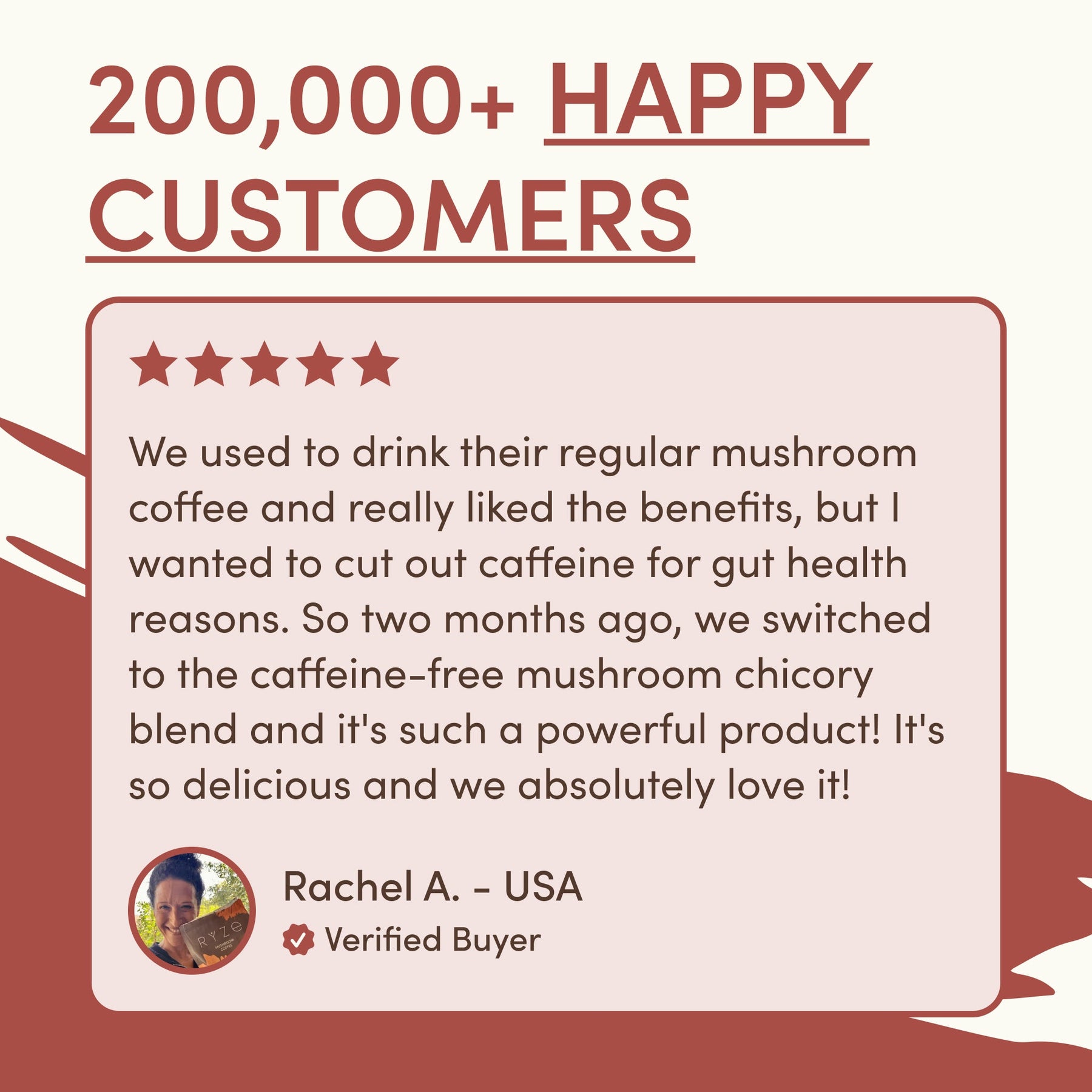 RYZE Mushroom Chicory — Organic Instant Chicory with Shitake & Lions mane, 30 Servings V0