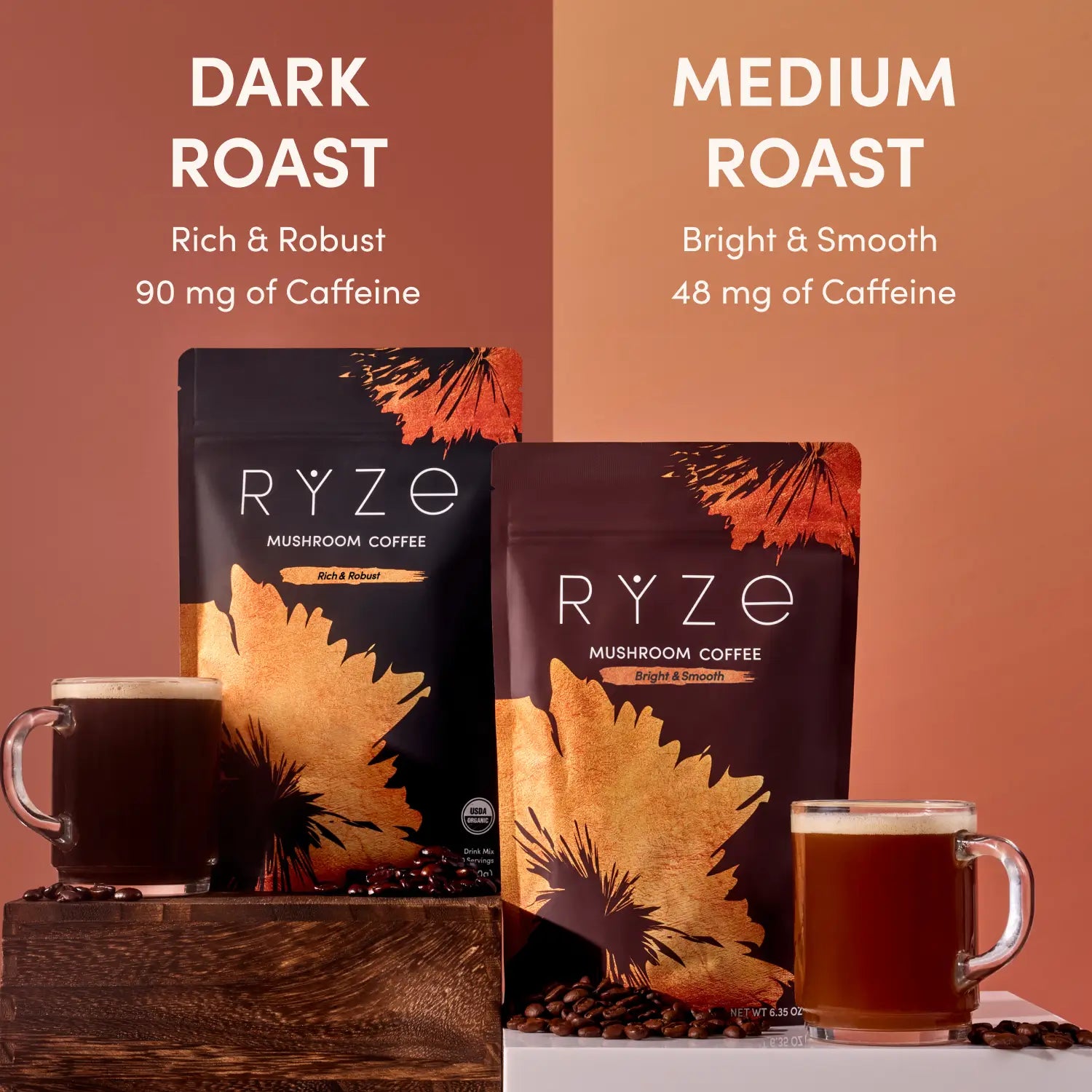 RYZE Ritual Set Dark Roast (90 Day Plan) B6