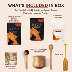 Mushroom Coffee Ritual Set G3