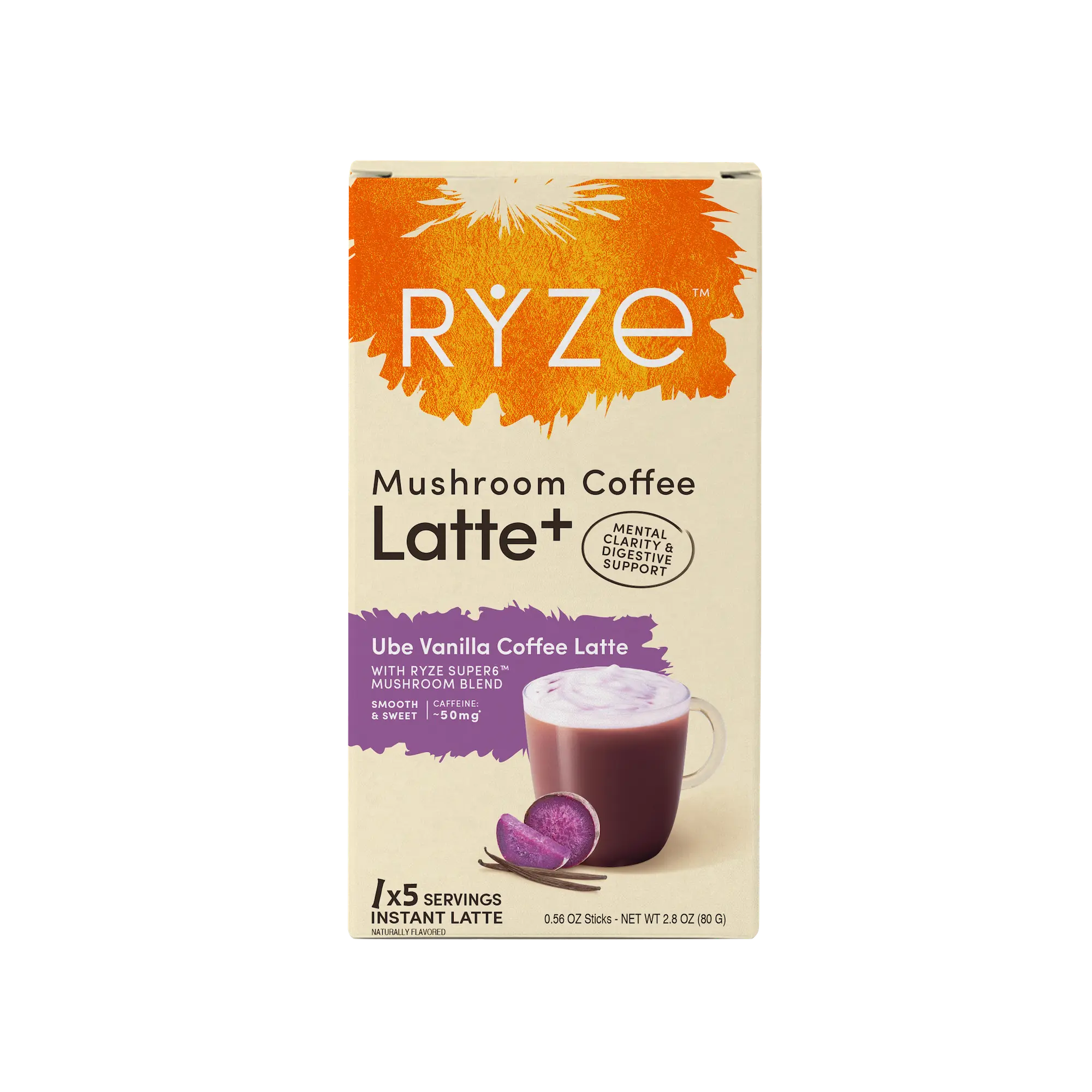 Ube Vanilla Coffee Latte Carton M3