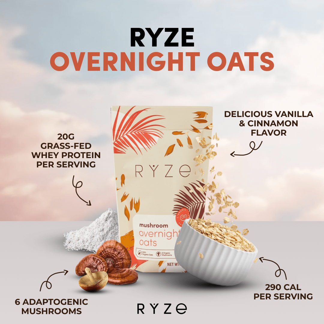 Mushroom Overnight Oats Pack (14 Servings) A8
