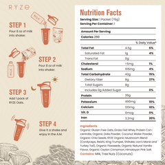 Mushroom Overnight Oats Pack (14 Servings) A8