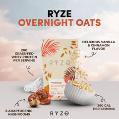 Mushroom Overnight Oats Pack (28 Servings) C4