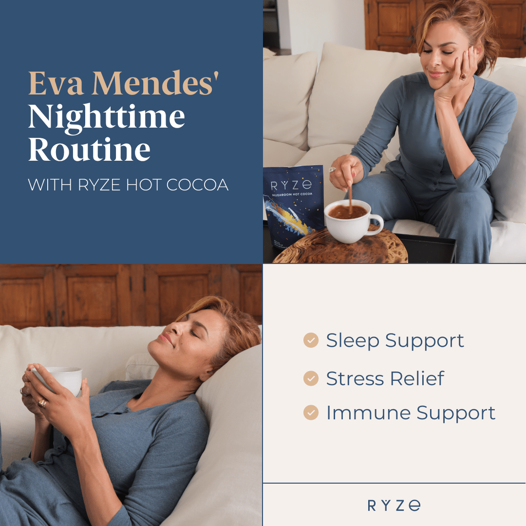 RYZE Hot Cocoa - with 6 Sleep Superfoods to Help Fall Asleep and Stay Asleep Q7