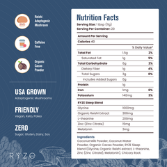 RYZE Hot Cocoa - with 6 Sleep Superfoods to Help Fall Asleep and Stay Asleep Q7