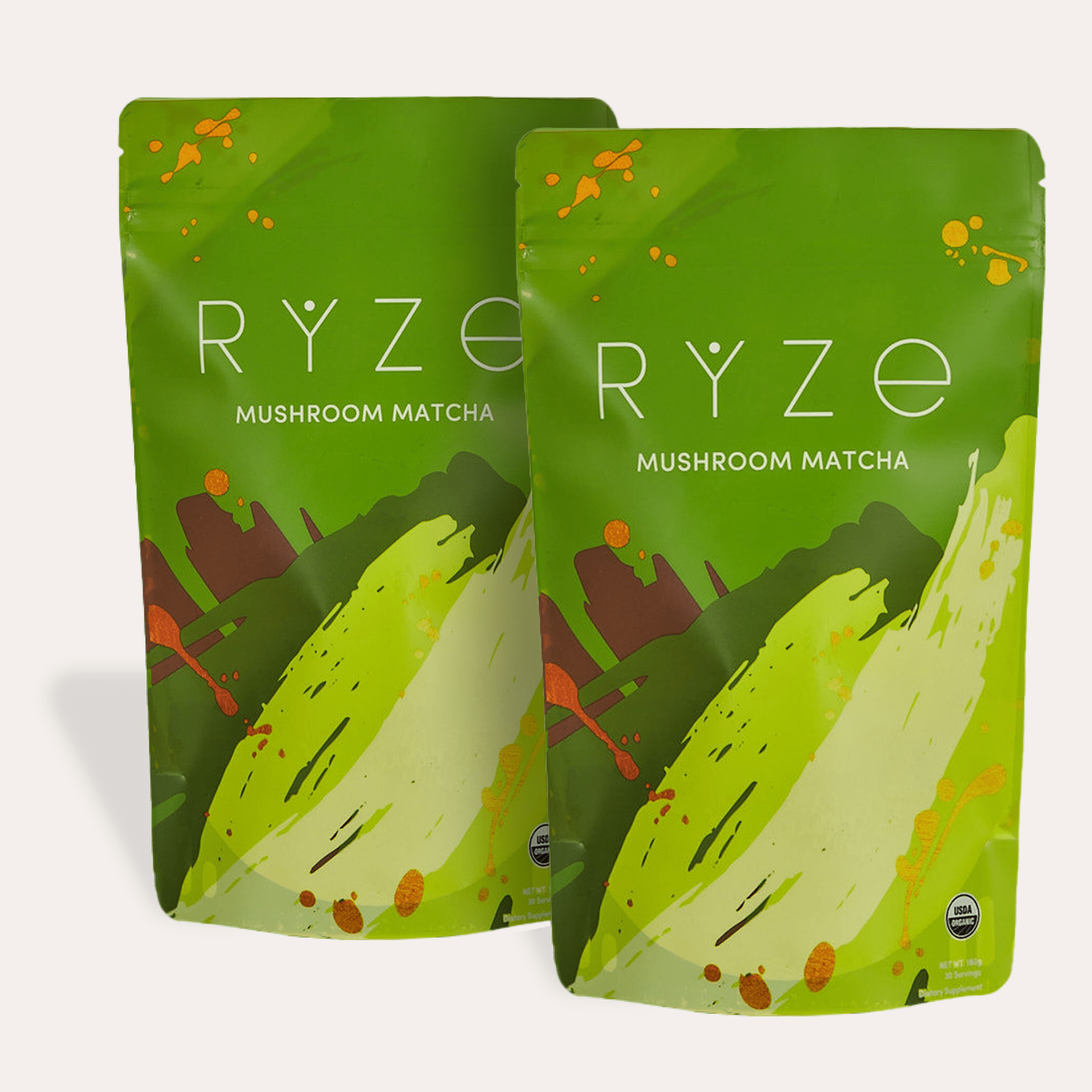 RYZE Organic Mushroom Matcha Starter Kit (60 servings) H3