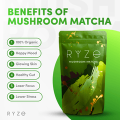 RYZE Organic Mushroom Matcha Starter Kit (60 servings) H3